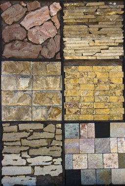 Mermer, granit, Traverten, Kayrak, kumtaşı, yapı malzemesi