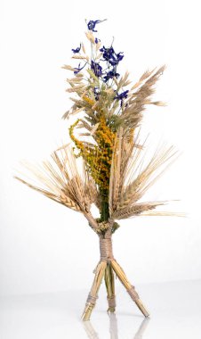 Didukh, hasat, refah, zenginlik, ölümsüz ataların, ailenin kurucusu, Ukraynalıların ruhani yaşamı ve ailenin tılsımının sembolüdür..