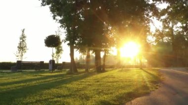 Buchan şehir parkındaki Fransız bahçesi..