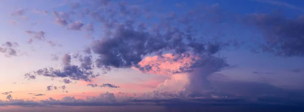 Puesta Sol Amanecer Hermoso Cielo Colores Con Nubes Vista Drones — Foto de Stock