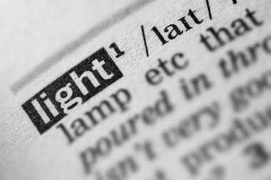 Işık tanımı Word metni