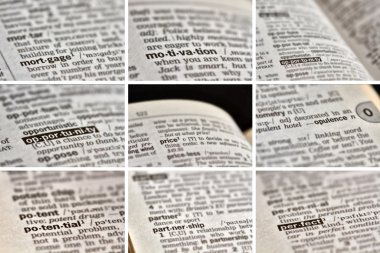 İş Finans kelimeler (6 9 ayarla)