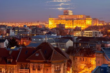 Bükreş havadan görünümü