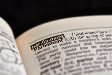 Parlamento Word tanım metni