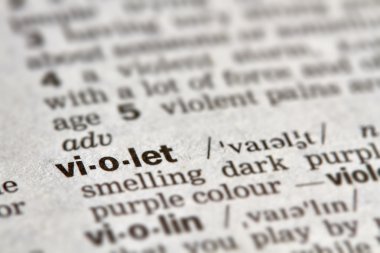 Menekşe Word tanım metni