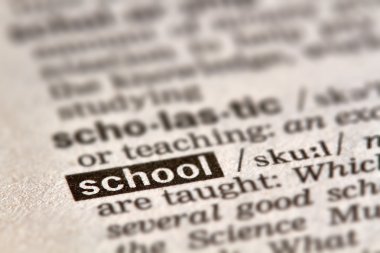 Okul sözcük tanımı metin