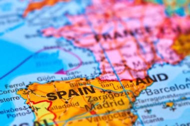 İspanya haritada