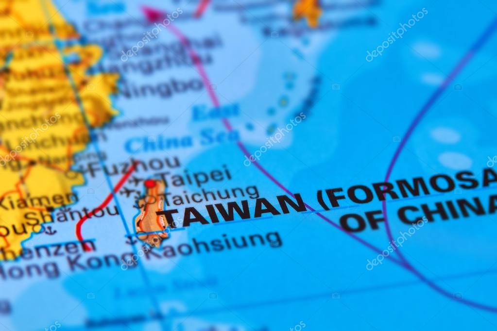 Lîle De Taiwan Sur Le Plan Photographie Outchill 106302106