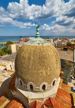 Köstence şehir havadan görünümü