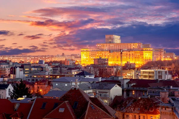 Bucharest Aerial View — Stock Photo, Image