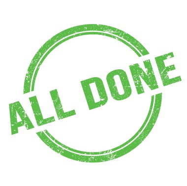 Hepsi de yeşil grungy vintage yuvarlak damga üzerine yazılmış.