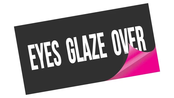 Yes Glaze Text Writed Black Pink Stager — ストック写真