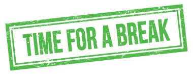 Yeşil grungy vintage dikdörtgen damgalı bir kısa mesaj zamanı..