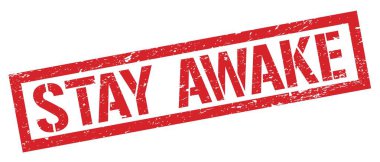 UYARI KALDI Kırmızı grungy dikdörtgen mühür işareti.