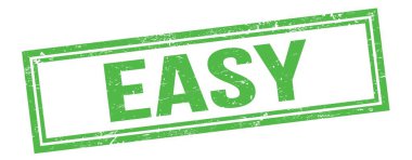 Yeşil grungy vintage dikdörtgen damgalı kolay metin.