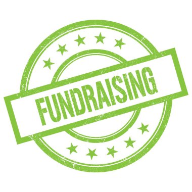 Yeşil yuvarlak vintage kauçuk damga üzerine yazılmış eğlenceli metin.