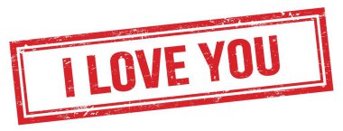 Kırmızı, eski, çirkin dikdörtgen damgalı 