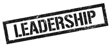 Liderlik Gemisi Siyah Pis Dikdörtgen Pul İşareti.