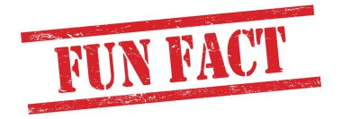 Kırmızı grungy vintage kauçuk damga üzerine eğlenceli gerçek metin.