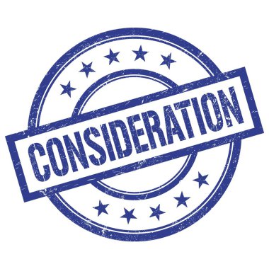 Mavi yuvarlak vintage kauçuk damga üzerine yazılmış KONUŞMA metni.