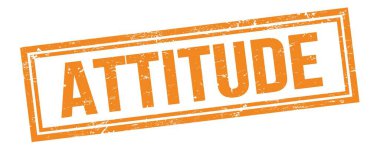 Turuncu grungy vintage dikdörtgen damgalı tavır metni.