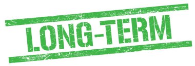 Yeşil grungy dikdörtgen damgalı uzun dönem metni.