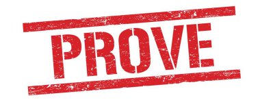 Kırmızı grungy dikdörtgen damga işareti üzerinde kanıtla.