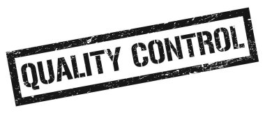 Kalifiye Kontrol Siyah grungy dikdörtgen mühür işareti.