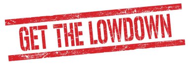 Kırmızı grungy dikdörtgen damga işareti üzerinde düşük metin alın.