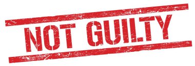 Kırmızı grungy dikdörtgen damga işareti üzerinde komik olmayan metin.