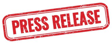 Kırmızı grungy vintage dikdörtgen damgalı presSS gevşetme metni.