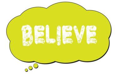 Açık yeşil düşünce baloncuğu üzerine yazılmış bir metin.