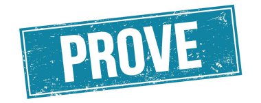 Mavi grungy dikdörtgen damga işareti üzerinde kanıtla.