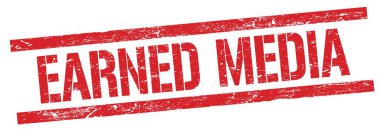 MEDIA kırmızı grungy dikdörtgen mühür işareti üzerine metin.