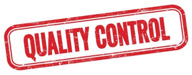 Kırmızı grungy dikdörtgen damgalı Kalifiye Kontrol metni.