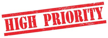 Kırmızı grungy dikdörtgen vintage damga üzerinde Yüksek Özellik metni.