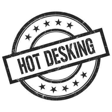 Siyah yuvarlak vintage kauçuk damga üzerine yazılmış sıcak tatlandırıcı metin.