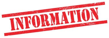 Kırmızı grungy dikdörtgen vintage damga üzerinde Bilgilendirme metni.