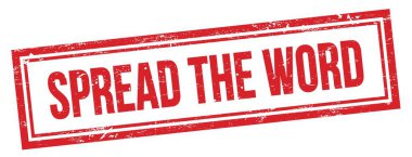 Kelime metnini kırmızı grungy vintage dikdörtgen damgasına yay.