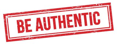 Kırmızı grungy vintage dikdörtgen damgalı ATHENTİK metin ol.