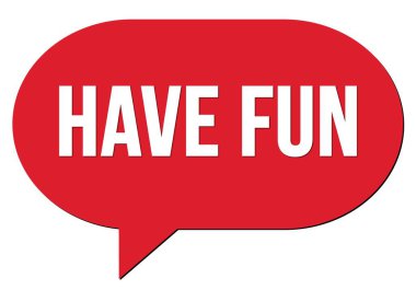 Kırmızı konuşma baloncuğu damgasıyla eğlenceli bir metin yaz