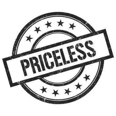 Siyah yuvarlak vintage kauçuk damgalı PRICESS metin.