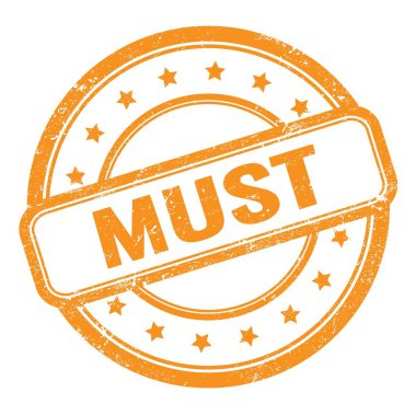 Turuncu, grungy vintage, yuvarlak kauçuk damga üzerine yazılmalı..