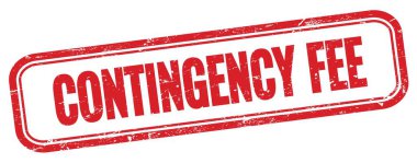 Kırmızı grungy vintage dikdörtgen damgalı Devam GENCY ücret metni.