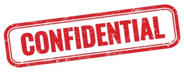 Kırmızı grungy dikdörtgen damgalı GİZLİ metin.