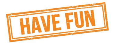 Turuncu grungy vintage dikdörtgen damgalı eğlenceli metinler.