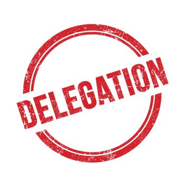 Kırmızı grungy vintage yuvarlak damga üzerine yazılmış yetkilendirme metni.