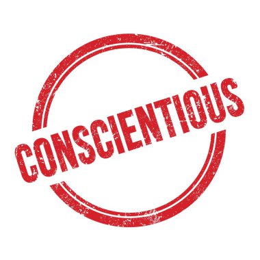 Kırmızı, pasaklı, klasik, yuvarlak damgalı bir metin..