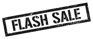 FLASH SATILIK Siyah grungy dikdörtgen mühür işareti.