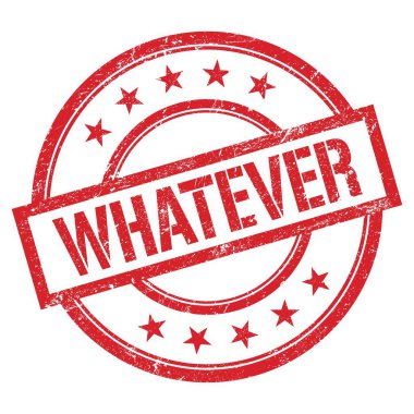 Kırmızı, yuvarlak, lastik damga üzerine yazılmış ne olursa olsun..